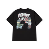 25FW ACベアグラフィティ半袖Tシャツ ブラック