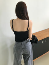 [ORIGINAL] Bella Shirring Sleeveless