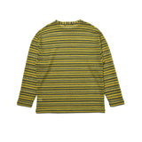 SEE-THROUGH CRAFT KNIT PULLOVER YELLOW