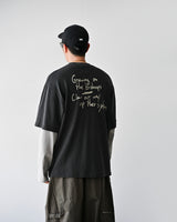 オン ドローイング レイヤード ロングスリーブ Tシャツ