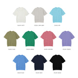 LMN Romal Air Cool Bali Open Collar V-Neck Short Sleeve Knitwear (10 colors)