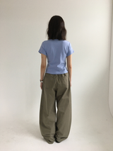 Plain cotton t-shirt (3color)
