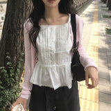 Summer rib cardigan
