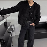 MG mink puffer tweed reversible jacket (2 colors)