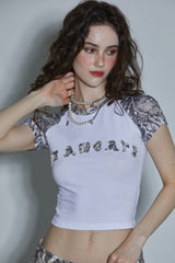 ウッドラグランTシャツ
