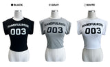  Player003 Crop Half Sleeve T-shirt (3 colors)