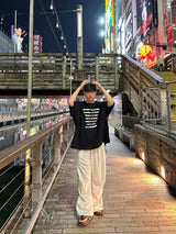 ビッグレタリングオーバーTシャツ