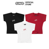 INFINITY BABY TEE - BLACK/WHITE/RED