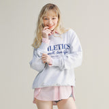 25P エスレティックロゴスウェットシャツ 25B41309 OM/WM