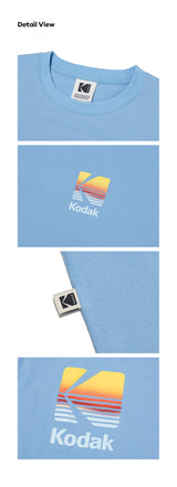 レインボーソロナショートTシャツ【スカイブルー】