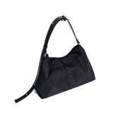 [Haesu Collaboration] Contour Belted Bag (Nylon Black)