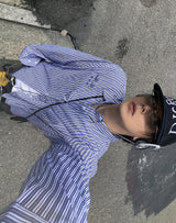 No.0848 RF stripe SHIRT (3color)