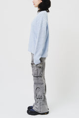 (W) Clog Flare Pocket Denim (2color)