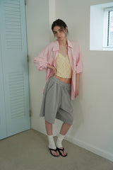 Pocket over shirt_pink
