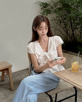 Luche twist blouse