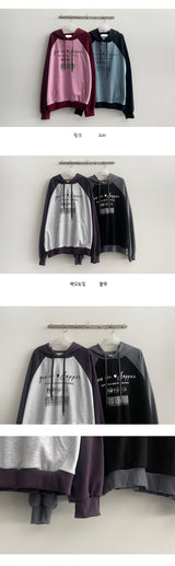 Pinty Raglan Hoodie (4 colors)