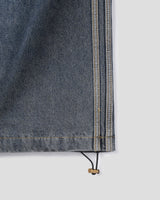 DRASLOW TRACK WIDE DENIM PANTS