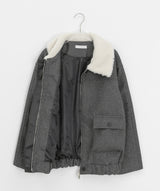 Pilance Quilted Fur Collar Jacket