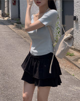 Cammy Halter Short-Sleeved Knitwear
