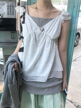 Flower chiffon blouse