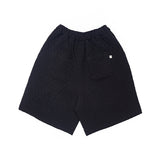 ビンテージダイアキルティングワイド 1/2パンツ (ブラック)