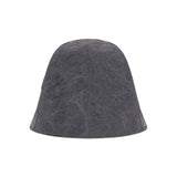 VA Stud Pigment Round Bucket Hat / Black