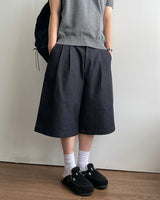 ノーブルハーフデニムパンツ