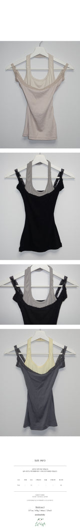 mew lace sleeveless