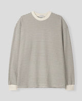 stripe boxy fit T