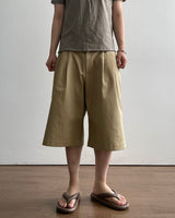 Ease Herringbone Bermuda Denim Pants