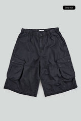 Fog bio washed cargo bermuda pants