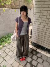 Lanie Summer Wide String Cotton Banding Pants