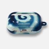 ヒプノティックスターケース_ティールブルー (airpods)