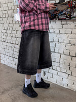 リバースオールドバミューダデニムパンツ