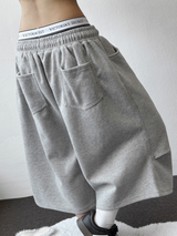 ニンハイピンタックパラシュートバミューダパンツ3カラー