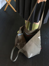 YWD TWILL ECO BAG-KHAKI