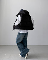 Plus Hood Padding Vest