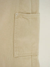 AD Layered Pocket Cotton Wide Pants