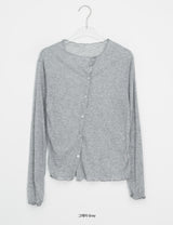 Izumo Diagonal Unbalance Summer Cardigan