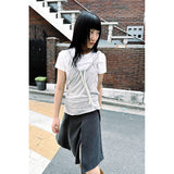 ROPE KNOTTED BACK HOOD