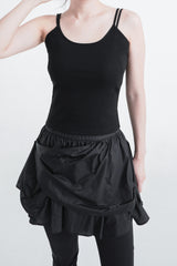 CLOUD SLEEVELESS WOO BLACK