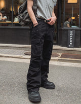 Aki Studded Parachute Cargo Pants