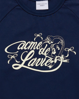 25FW WOMAN ミラーACベア長袖Tシャツ ダークネイビー