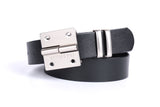 Hinge Calf Leather Belt In Brown