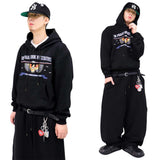 Cropped Vintage Terry Hoodie