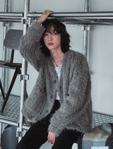 Logis Pocket Wool Knit Cardigan