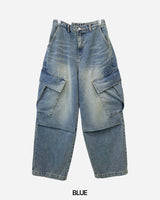 Aero Cargo Denim Pants
