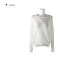 [1+1/MADE] Ringsa V-neck Loose Fit Layered Knit