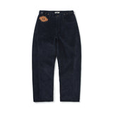 Wonky corduroy pants / Dark navy
