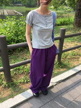 Bubble frill T-shirt (3color)